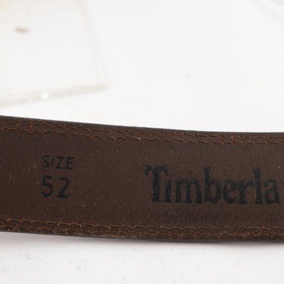 Timberland PRO Mens Belt Size 52 3XL Brown Leather 1 1/2" Wide Casual Work - Picture 8 of 14